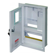 Шкаф E.NEXT e.mbox.stand.w.f1.10.z металлический под 1-фазный счетчик 10 модулей встраиваемый с замком мини-фото