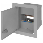 Шкаф E.NEXT e.mbox.stand.w.06.z металлический под 6 модулей встраиваемый с замком мини-фото