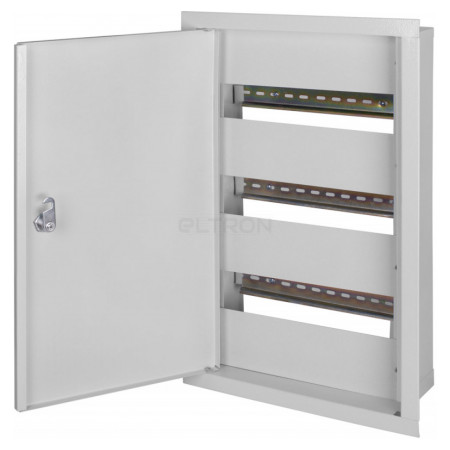 Шкаф E.NEXT e.mbox.stand.w.36.z металлический под 36 модулей встраиваемый с замком (s0100026) фото