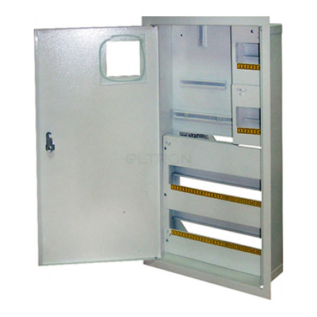 Шкаф E.NEXT e.mbox.stand.w.f3.36.z металлический под 3-фазный счетчик 36 модулей встраиваемый с замком (s0100030) фото