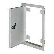 Дверцята E.NEXT e.mdoor.stand.200.300.z металеві ревізійні 200×300 мм з замком міні-фото
