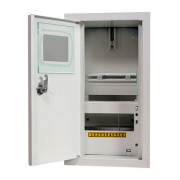 Шкаф E.NEXT e.mbox.stand.n.f1.06.z.e металлический под 1-фазный электронный счетчик 6 модулей навесной с замком мини-фото