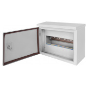 Шкаф E.NEXT e.mbox.stand.n.12.z металлический под 12 модулей навесной с замком герметичный IP54 мини-фото