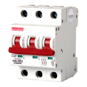 Модульный автоматический выключатель E.NEXT e.industrial.mcb.100.3.C40 3p 40А C 10кА мини-фото