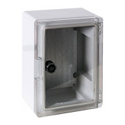 Шкаф ударопрочный из АБС-пластика E.NEXT e.plbox.210.280.130.tr 210×280×130мм IP65 с прозрачной дверцей мини-фото