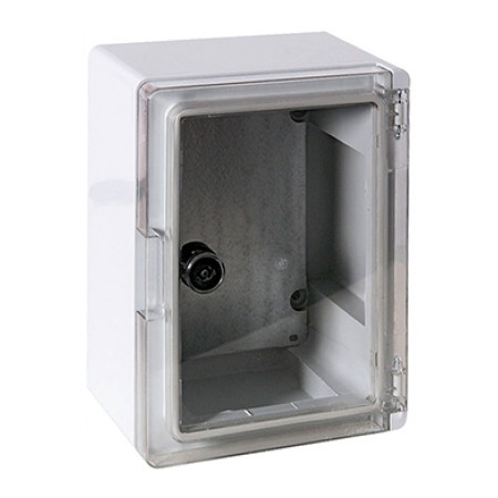Шкаф ударопрочный из АБС-пластика E.NEXT e.plbox.210.280.130.tr 210×280×130мм IP65 с прозрачной дверцей (CP5011) фото