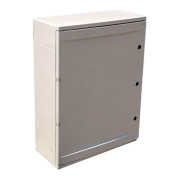 Шкаф ударопрочный из АБС-пластика E.NEXT e.plbox.400.500.175.54m.blank 400x500x175мм IP65 с панелью под 54 модуля мини-фото