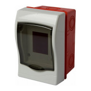 Корпус пластиковый E.NEXT e.plbox.stand.w.02 2-модульный встраиваемый IP30 мини-фото