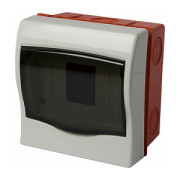 Корпус пластиковий E.NEXT e.plbox.stand.w.04 4-модульний вбудовуваний IP30 міні-фото