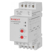 Реле контролю температури E.NEXT e.control.h01 16А АС/DC 24-240 В з зовнішнім датчиком температури міні-фото