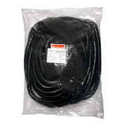 Спиральная обвязка E.NEXT e.spiral.stand.12.black 9-65 мм (упаковка 10 м) черная мини-фото