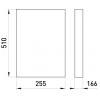 Ящик E.NEXT ЯРП-100А IP54 рубильник разрывной BP32-31B31250 изображение 2 (габаритные размеры)