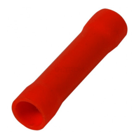 Гільза з'єднувальна ізольована E.NEXT e.splice.stand.bv.1.red 0,5-1,5 мм² червона (упаковка 100 шт.) (s4036001) фото