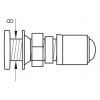 Клапан E.NEXT для колпачка термоусаживаемого e.end.ins.valve изображение 2 (габаритные размеры)