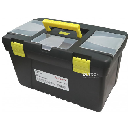 Ящик для инструментов E.NEXT e.toolbox.09 пластиковый 432×248×240 мм (t010006) фото