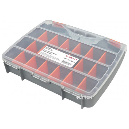 Органайзер-кейс E.NEXT e.toolbox.05 пластиковый 380×310×70 мм (t010008) фото