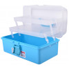 Ящик для инструментов E.NEXT e.toolbox.13 BLUE пластиковый 225×130×115 мм изображение 2