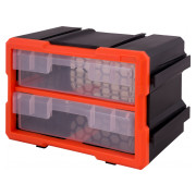 Органайзер E.NEXT e.toolbox.19 наборный 2-секционный пластиковый 300×200×165 мм мини-фото
