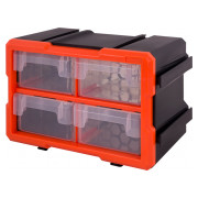 Органайзер E.NEXT e.toolbox.20 наборный 4-секционный пластиковый 300×200×165 мм мини-фото