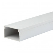 Короб пластиковий E.NEXT e.trunking.stand.40.16.yw 40×16 мм (2 м) (молочно-білий) міні-фото