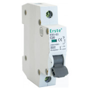 Автоматичний вимикач Erste Electric EB5-63 1P 20А тип C 6кА міні-фото