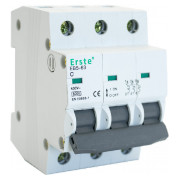 Автоматичний вимикач Erste Electric EB5-63 3P 63А тип C 6кА міні-фото