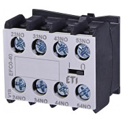 Блок-контакт ETI EFC0-40 (4НО) для миниатюрных контакторов CEC мини-фото
