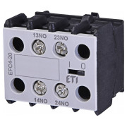 Блок-контакт ETI EFC4-20 (2НО) для миниатюрных контакторов CEC мини-фото