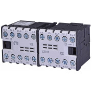 Контактор мініатюрний реверсивний ETI CEI 07.10 230V AC (3,5А/AC3) міні-фото