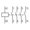 Контактор ETI CEM 09.10 42V AC (9А/AC3) изображение 3 (схема)