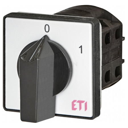 Кулачковый переключатель ETI CS 10 10 U 3p «0-1» 10А (4773016) фото