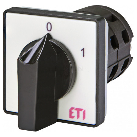 Кулачковый переключатель ETI CS 16 10 U 3p «0-1» 16А (4773017) фото