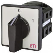 Кулачковый переключатель ETI CS 40 10 U 3p «0-1» 40А мини-фото
