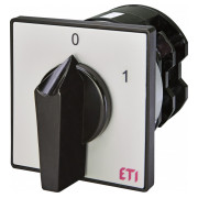 Кулачковий перемикач ETI CS 100 10 U 3p «0-1» 100А міні-фото