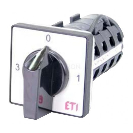 Кулачковый переключатель ETI CS 16 98 U для измерения фазного тока (через ТТ) 16А (4773095) фото