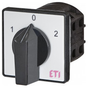 Кулачковый переключатель ETI CS 16 52 U 2p «1-0-2» 16А мини-фото
