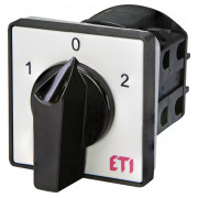 Кулачковый переключатель ETI CS 25 52 U 2p «1-0-2» 25А мини-фото