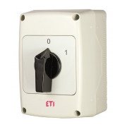 Кулачковий перемикач ETI CS 32 10 PNG 3p «0-1» 32А в корпусі IP65 міні-фото