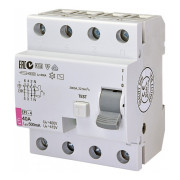 Реле диференційне (ПЗВ) ETI EFI-4 (10кА) 40А/500мА тип AC міні-фото
