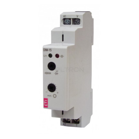 Диммер ETI DIM-15 (max. 300W) для регулируемых LED и ESL ламп (2470290) фото