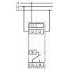 Реле контроля последовательности и обрыва фаз ETI HRN-55 3×400V AC (8А) без нейтрали изображение 3 (схема)