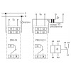Реле контроля потребляемого тока ETI PRI-51/1 0.1...1A (8А) изображение 3 (схема)