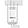 Реле контролю параметрів мережі ETI WKS-3 (6А) зображення 2 (схема)