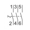 Выключатель ETI SG 316 3p 16A (1-0) изображение 3 (схема)