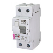 Диференційний автоматичний вимикач ETI KZS-2M (10кА) B 10А/30мА тип AC міні-фото