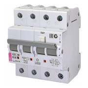 Дифференциальный автоматический выключатель ETI KZS-4M (6кА) B 25А/30мА тип AC мини-фото