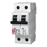 Автоматичний вимикач ETI ETIMAT 10 DC (6кА) 2p B 6А міні-фото