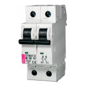 Автоматичний вимикач ETI ETIMAT 10 DC (6кА) 2p B 10А міні-фото