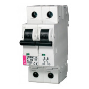 Автоматический выключатель ETI ETIMAT 10 DC (6кА) 2p C 10А мини-фото