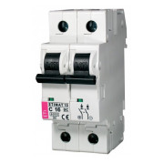 Автоматичний вимикач ETI ETIMAT 10 DC (6кА) 2p C 16А міні-фото